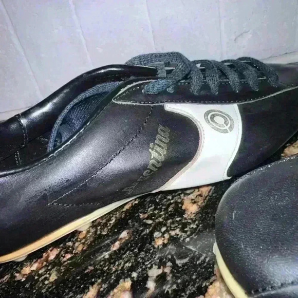 Etonic Soccer Cleats “Argentina” Size 8 / Black White - Picture 3 of 13